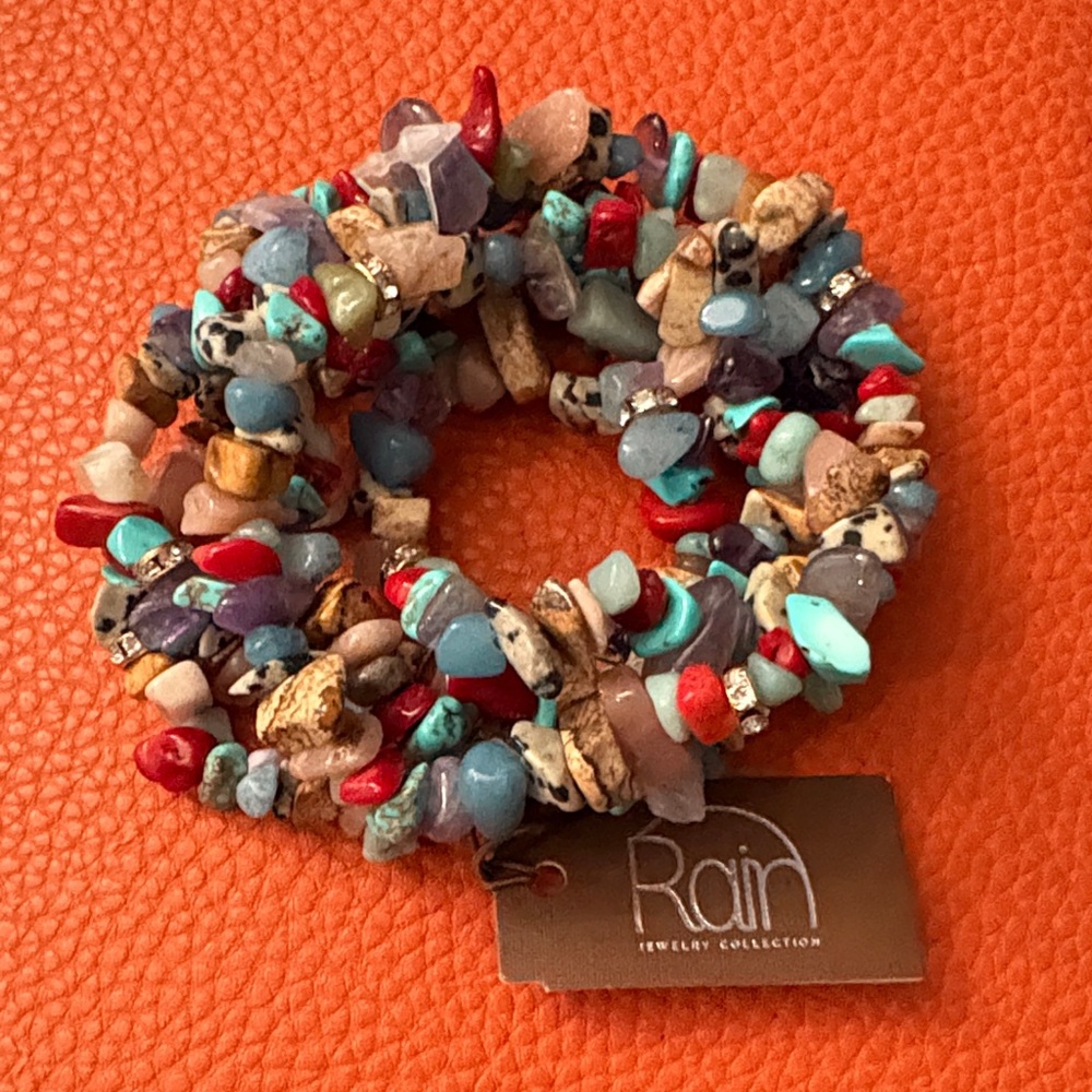 Rain Multicolor Stone Bracelet